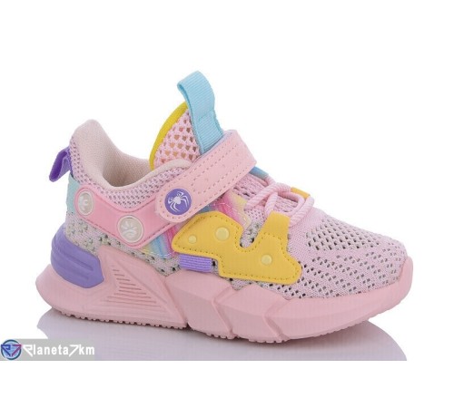 Дитячі кросівки на весну/осінь (8 пар р.26-31) рожевий  "Laifakids"