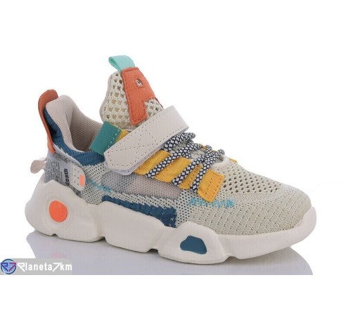 Дитячі кросівки на літо (8 пар р.27-32) бежевий  "Laifakids"