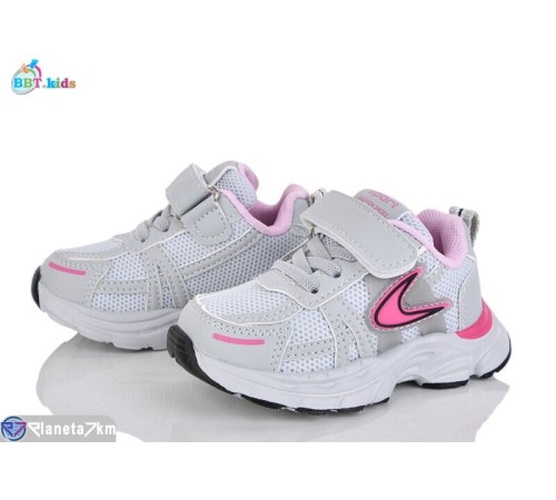 Дитячі кросівки на весну/осінь (8 пар р.21-26) сірий  "BBT"