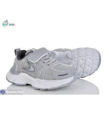 Дитячі кросівки на весну/осінь (8 пар р.26-31) сірий  "BBT"