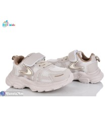 Дитячі кросівки на весну/осінь (8 пар р.26-31) бежевий  "BBT"