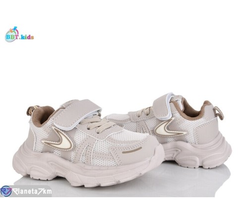 Дитячі кросівки на весну/осінь (8 пар р.26-31) бежевий  "BBT"