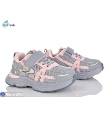 Дитячі кросівки на весну/осінь (8 пар р.26-31) сірий  "BBT"