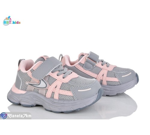 Дитячі кросівки на весну/осінь (8 пар р.26-31) сірий  "BBT"