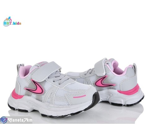 Дитячі кросівки на весну/осінь (8 пар р.26-31) сірий  "BBT"