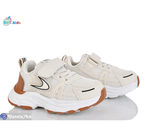 Дитячі кросівки на весну/осінь (8 пар р.26-31) бежевий  "BBT"