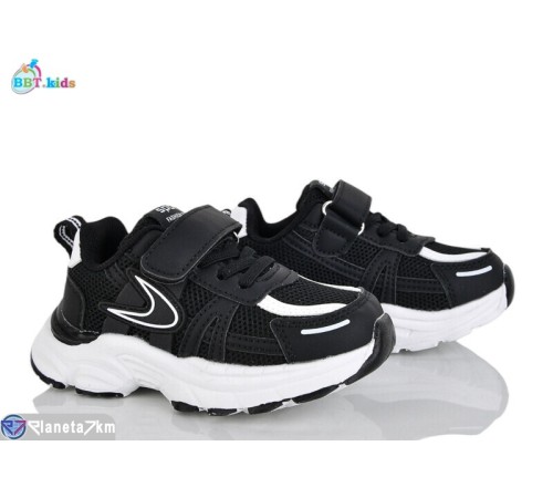 Дитячі кросівки на весну/осінь (8 пар р.26-31) чорний  "BBT"