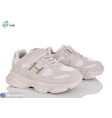 Дитячі кросівки на весну/осінь (8 пар р.32-37) бежевий  "BBT"