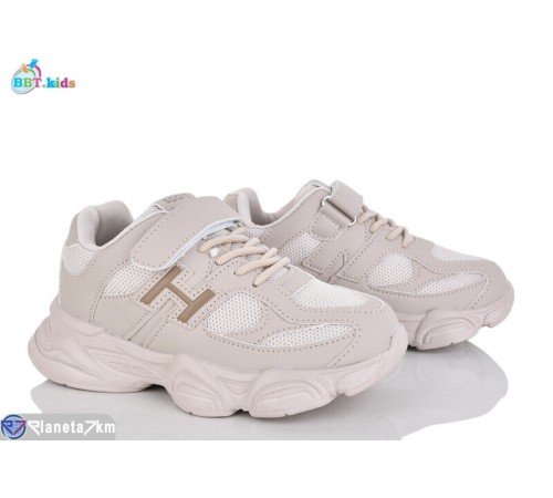 Дитячі кросівки на весну/осінь (8 пар р.32-37) бежевий  "BBT"
