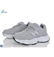 Дитячі кросівки на весну/осінь (8 пар р.32-37) сірий  "BBT"