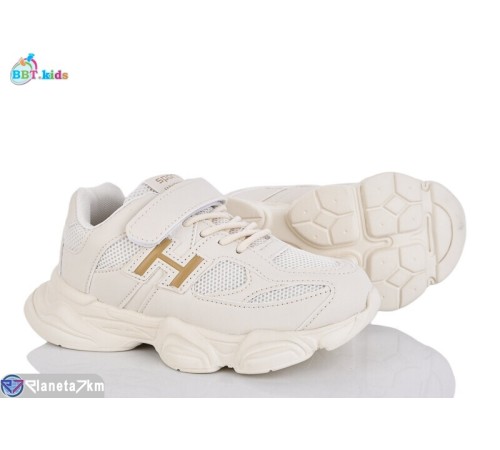 Дитячі кросівки на весну/осінь (8 пар р.32-37) бежевий  "BBT"