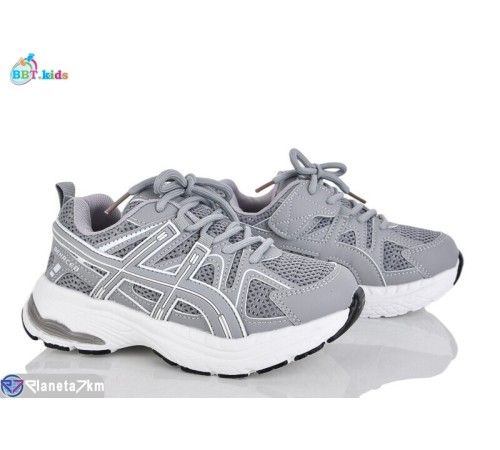 Дитячі кросівки на весну/осінь (8 пар р.32-37) сірий  "BBT"