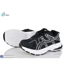 Дитячі кросівки на весну/осінь (8 пар р.32-37) чорний  "BBT"