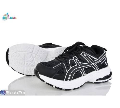 Дитячі кросівки на весну/осінь (8 пар р.32-37) чорний  "BBT"