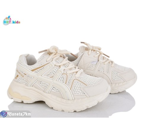 Дитячі кросівки на весну/осінь (8 пар р.32-37) бежевий  "BBT"