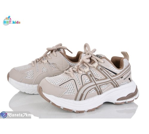 Дитячі кросівки на весну/осінь (8 пар р.32-37) бежевий  "BBT"