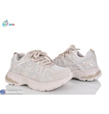 Дитячі кросівки на весну/осінь (8 пар р.32-37) бежевий  "BBT"