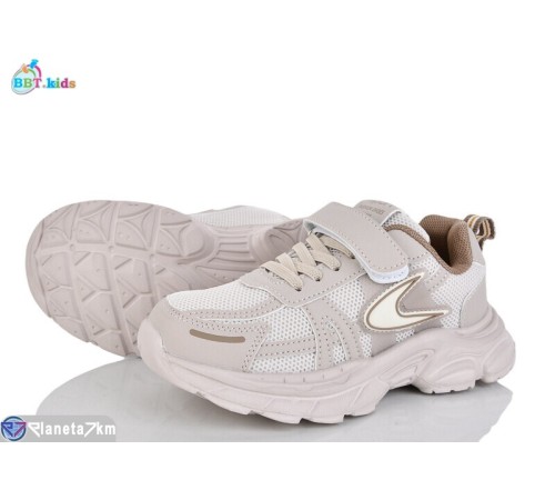 Дитячі кросівки на весну/осінь (8 пар р.32-37) бежевий  "BBT"