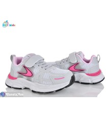 Дитячі кросівки на весну/осінь (8 пар р.32-37) сірий  "BBT"