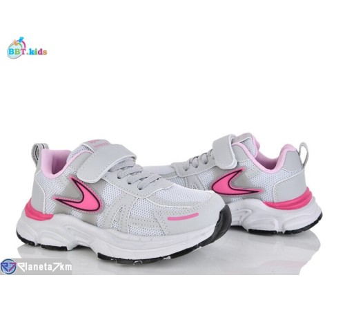 Дитячі кросівки на весну/осінь (8 пар р.32-37) сірий  "BBT"