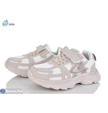 Дитячі кросівки на весну/осінь (8 пар р.32-37) бежевий  "BBT"