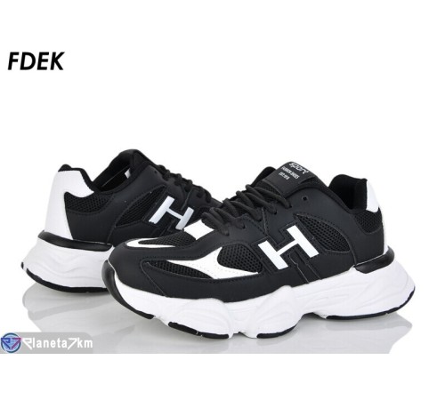Кросівки на весну/осінь (8 пар р.36-41) чорний  "FDEK"