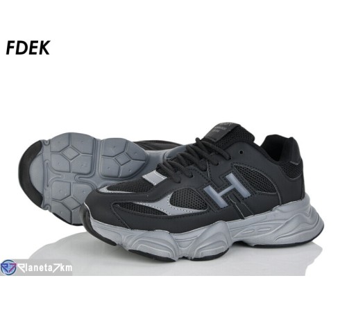 Кросівки на весну/осінь (8 пар р.36-41) чорний  "FDEK"