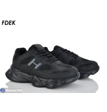 Кросівки на весну/осінь (8 пар р.36-41) чорний  "FDEK"