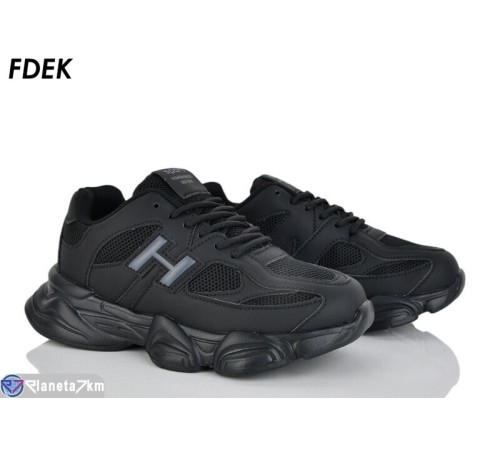 Кросівки на весну/осінь (8 пар р.36-41) чорний  "FDEK"
