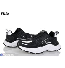 Кросівки на весну/осінь (8 пар р.36-41) чорний  "FDEK"