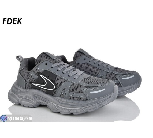 Кросівки на весну/осінь (8 пар р.36-41) сірий  "FDEK"