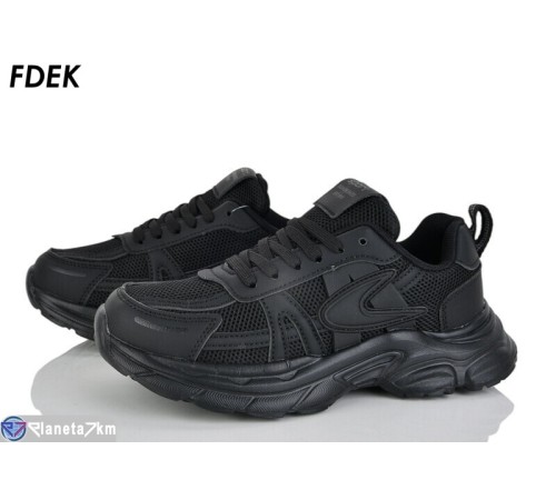 Кросівки на весну/осінь (8 пар р.36-41) чорний  "FDEK"