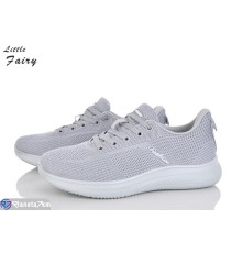 Кросівки жіночі на весну/осінь (8 пар р.36-41) сірий  "LOFA"