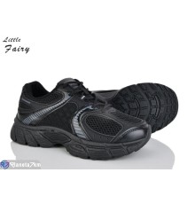 Кросівки жіночі на весну/осінь (8 пар р.36-41) чорний  "LOFA"