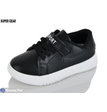 Дитячі кросівки на весну/осінь (6 пар р.26-31) чорний  "Super Gear"
