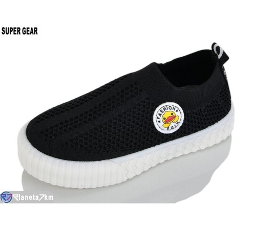 Дитячі кросівки на літо (12 пар р.26-31) чорний  "Super Gear"