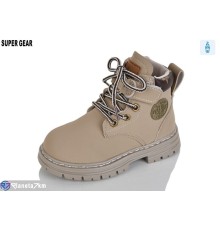 Черевики дитячі на весну/осінь (5 пар р.26-30) бежевий  "Super Gear"
