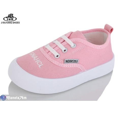 Дитячі кеди на весну/осінь (12 пар р.26-31) рожевий  "Jibukang"