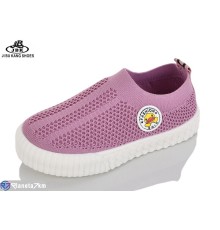 Дитячі кросівки на літо (12 пар р.26-31) рожевий  "Jibukang"