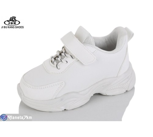 Дитячі кросівки на весну/осінь (6 пар р.26-31) білий  "Jibukang"