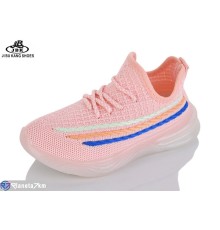 Дитячі кросівки на літо (12 пар р.26-31) рожевий  "Jibukang"