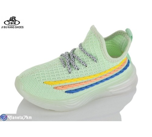 Дитячі кросівки на літо (12 пар р.26-31) зелений  "Jibukang"