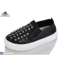 Сліпони дитячі на весну/осінь (10 пар р.27-31) чорний  "Jibukang"