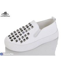 Сліпони дитячі на весну/осінь (10 пар р.27-31) білий  "Jibukang"