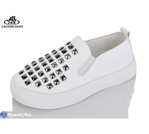 Сліпони дитячі на весну/осінь (10 пар р.27-31) білий  "Jibukang"