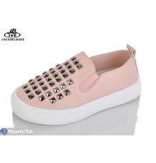 Сліпони дитячі на весну/осінь (10 пар р.27-31) рожевий  "Jibukang"