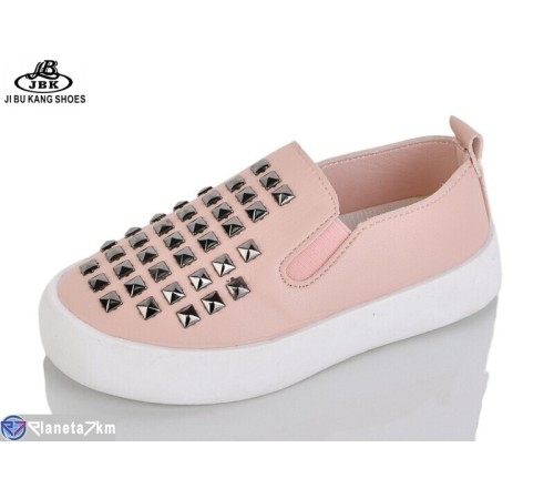 Сліпони дитячі на весну/осінь (10 пар р.27-31) рожевий  "Jibukang"