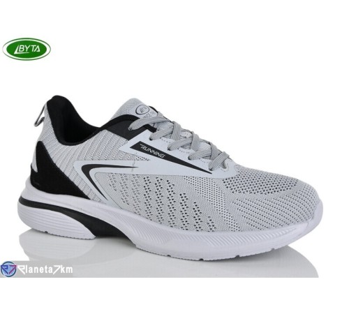 Кросівки чоловічі на весну/осінь (8 пар р.41-45) сірий  "Bayota"