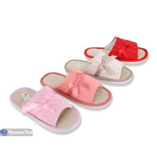 Тапки жіночі на весну/осінь (12 пар р.36-41) мікс  "LUXORIS"