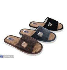 Тапки чоловічі на весну/осінь (12 пар р.40-45) мікс  "LUXORIS"